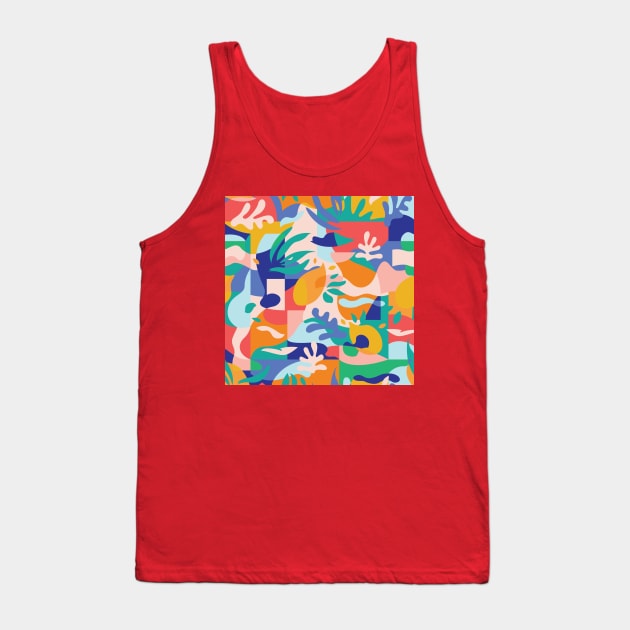 Amalfi Abstraction II. Tank Top by matise